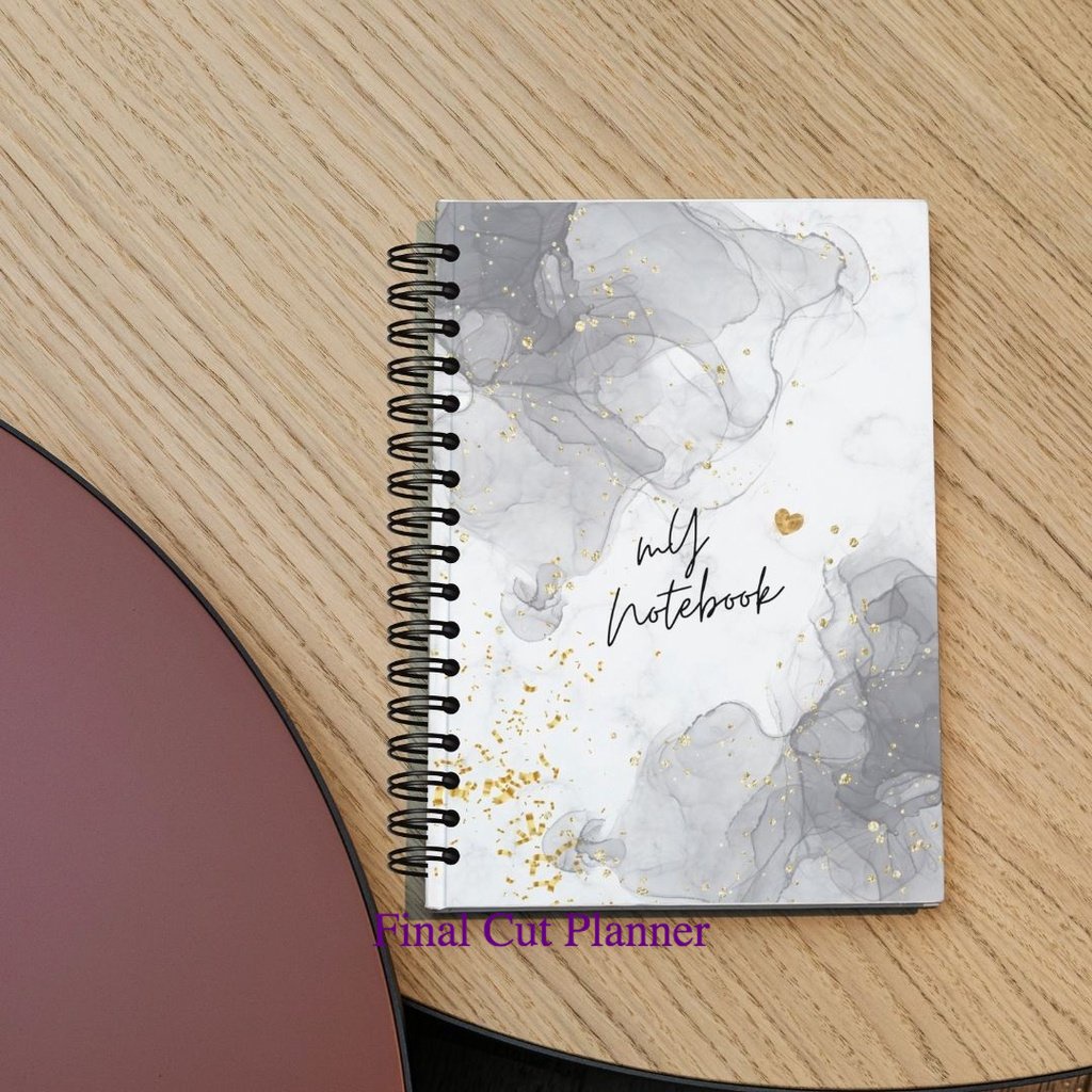 

Notebook Aesthetic A5 - Notebook A5 Tema Marble Grey By Monologprojects .