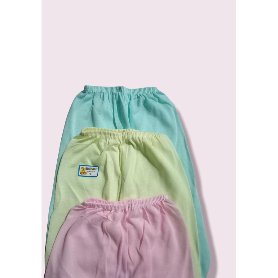 Celana Bayi Buka Tutup Polos/isi 6 pcs TERMURAH!!!!!!!