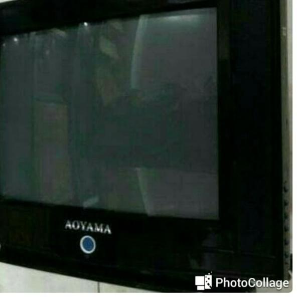 EXCLUSIVEtv tabung 14",tv tabung 14 inch,tv tabung 14 in aoyama - Hitam|SQ5