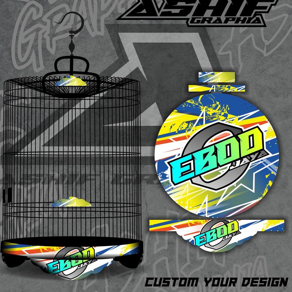 Ready Stok➽ decal tebok murai ebod jaya custom COD 81 ➽