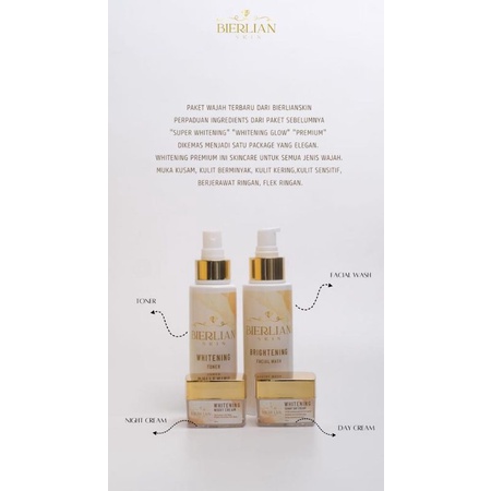 BIERLIAN WHITENING PREMIUM BPOM || Whitening Premium BPOM Bierlian