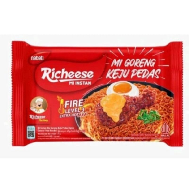 

Mie richeese nabati