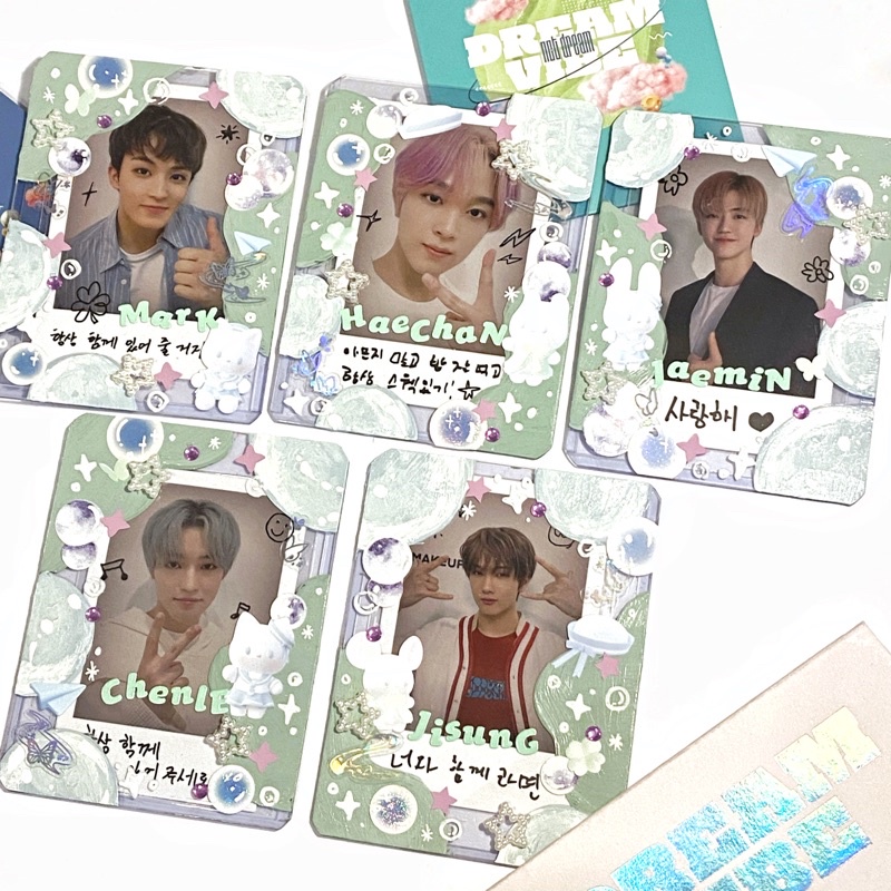 (‼️CLEARENCE SALE ‼️) sharing dream vibe polaroid A B & postcard