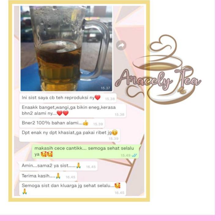 

SALE✅[PROMO okt] Teh Detox Reproduksi / Detox Rahim / Resep JSR / Tinggal seduh|SQ3
