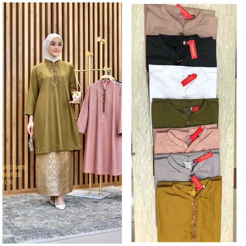 SET TUNIK BATU PAYET ORIGINAL PALING LARIS/SETELAN SONGKET