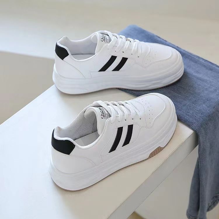 Free BOX Sepatu Sneaker Putih Wanita Import Premium Quality Sepatu Olahraga Sepatu Casual Sneakers Wanita Sport Shoes NS508