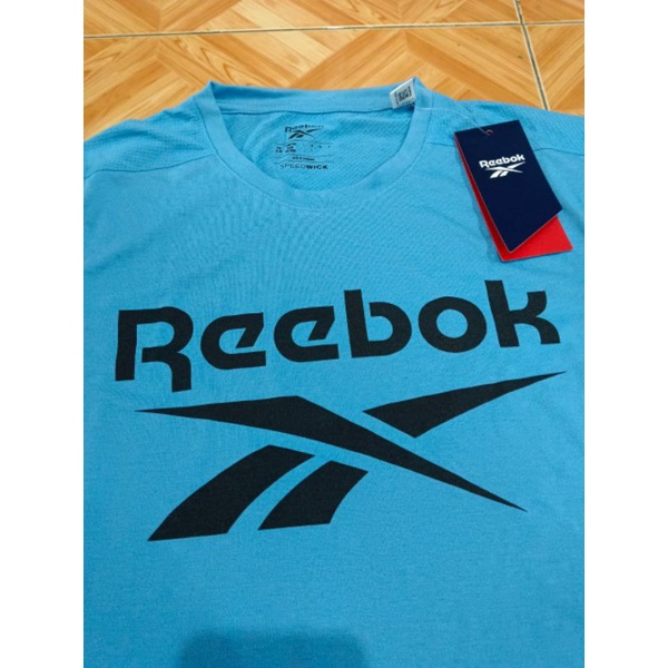 Kaos Reebok Tshirt WOR SUP SS GRAPHIC TEE Essblue