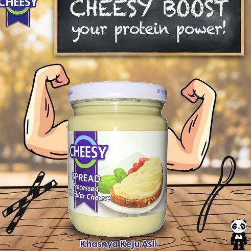 

Pesan Saja--Cheesy Spread Keju Oles Selai Keju Cheddar 240g