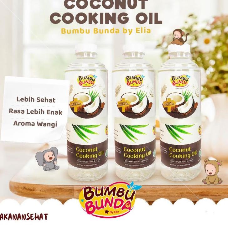 

DISKON BRANDS FESTIVAL PROMO Coconut Cooking Oil Minyak Goreng Minyak Kelapa MPASI Bumbu Bunda Minyak Goreng Bayi HALAL MUI Minyak Goreng Sehat Minyak Goreng Organik 