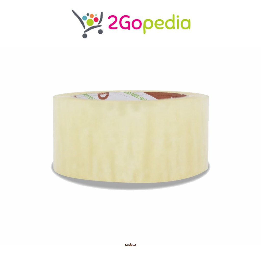 

Daimaru - OPP Lakban Bening 48 mm x 90 Yard - Solasi solatip isolasi Atk Murah Original Grosir Murah Atk