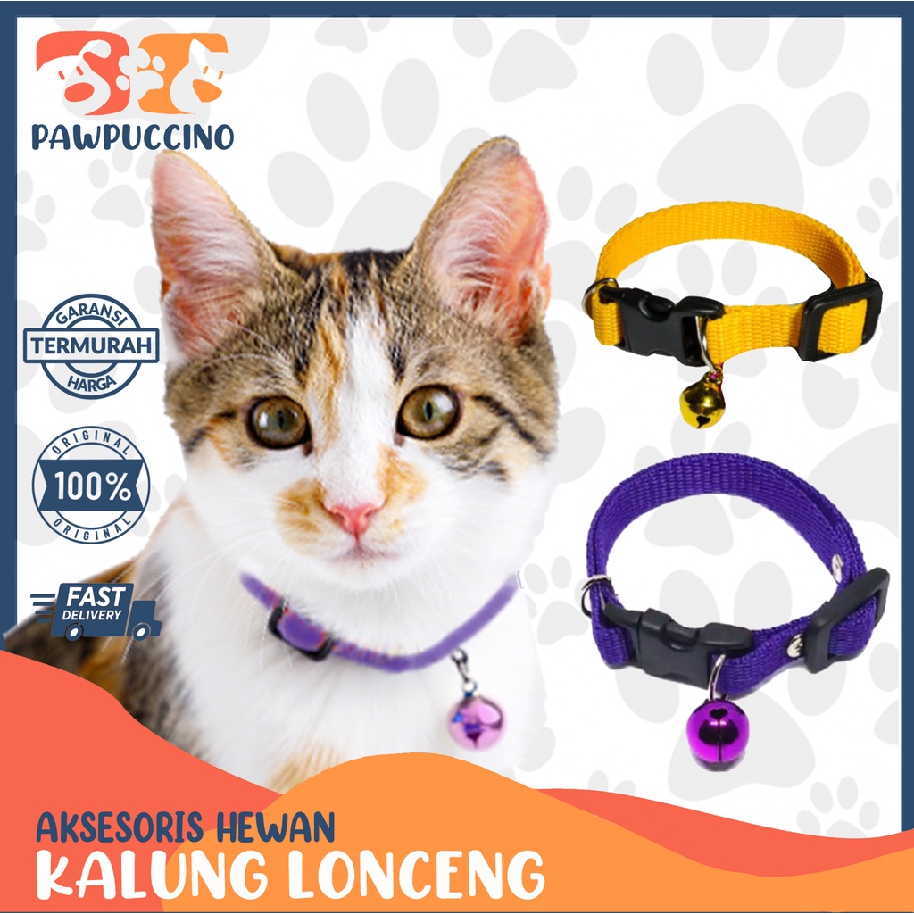 Kalung Kucing &amp; Anjing Dengan Lonceng