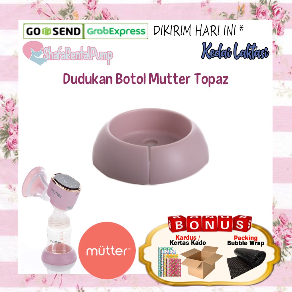 Dudukan Botol Mutter Topaz / Bottle Stand Mutter Topaz