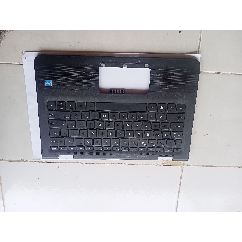 casing keyboard palmrest laptop notebook hp 11 x360 360