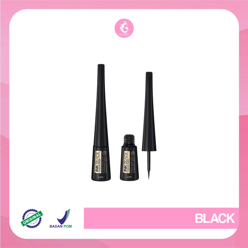 YOU Ink Black Liquid Liner | YOU Eyeliner Cair