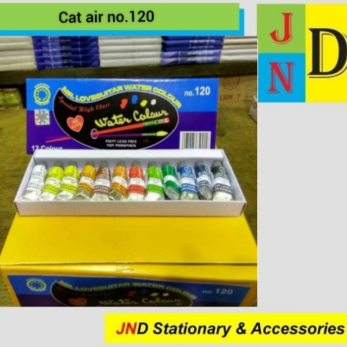 

Produk Cat Air Besar No.120 Berkualitas