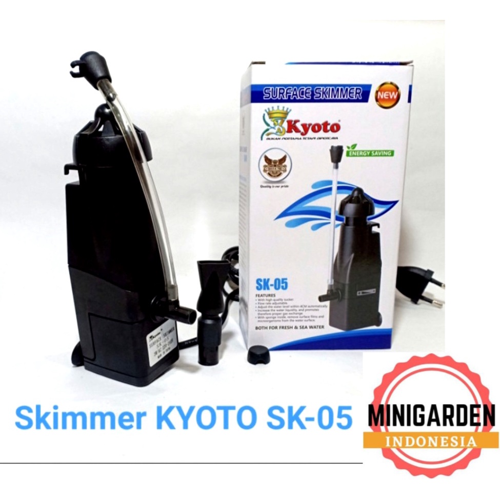 SURFACE SKIMMER KYOTO SK-05 PEMBERSIH KOTORAN PERMUKAAN AIR AQUARIUM