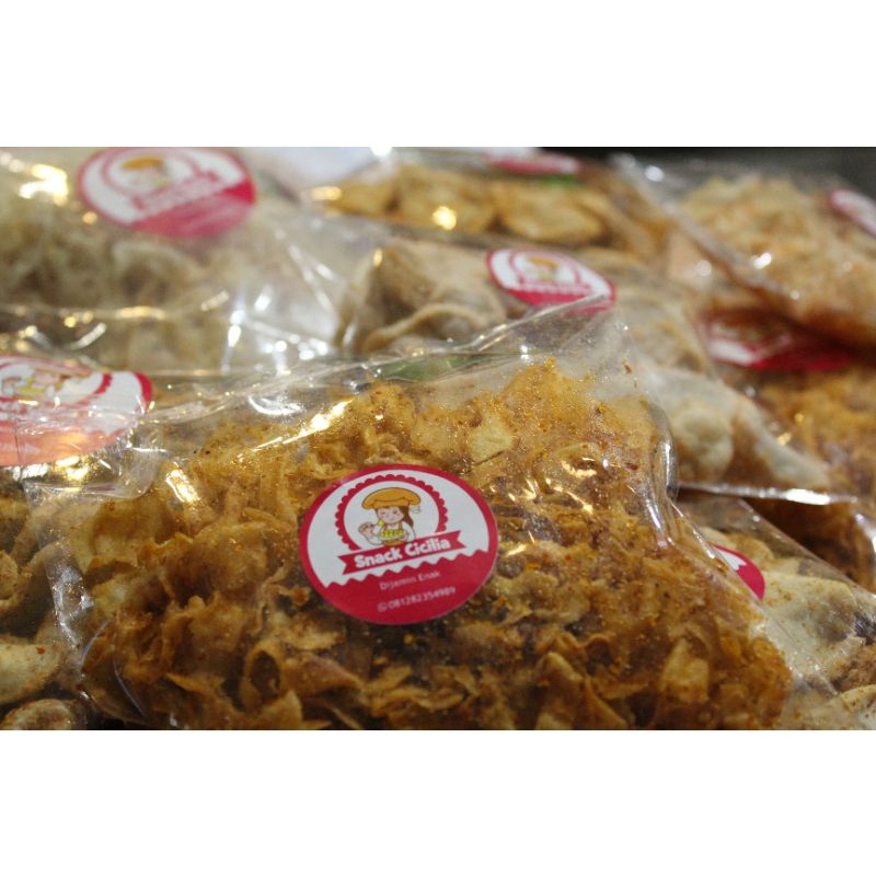 

KERIPIK SINGKONG, BASRENG, MAKARONI, USUS KRISPY, UBI UNGU 1 KG