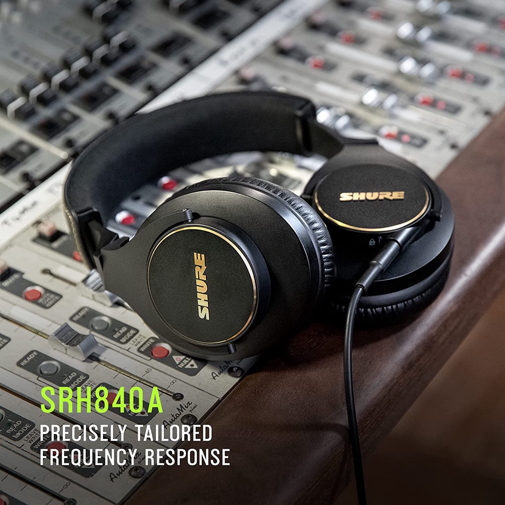 Shure SRH840A SRH840 SRH 840 Professional Studio Headphones Headset