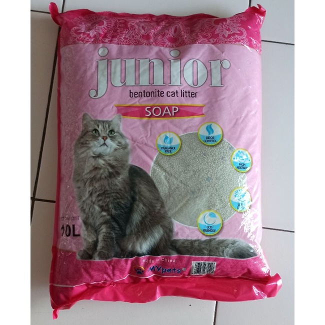 junior pasir gumpal wangi 10 liter