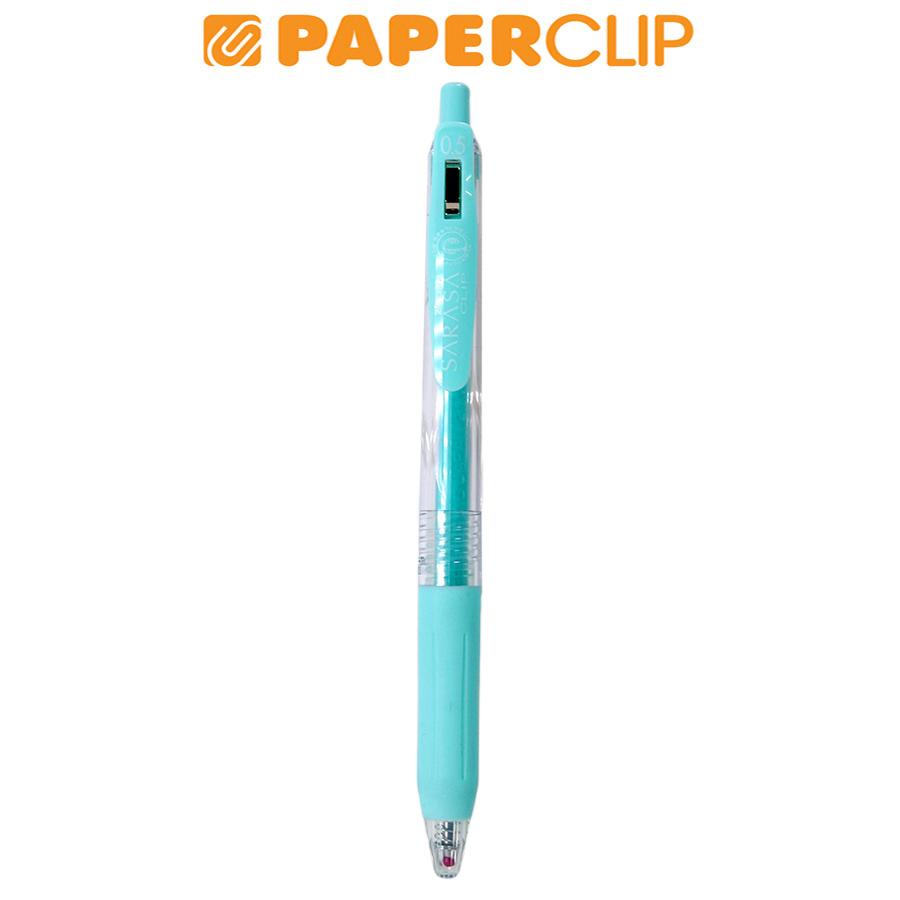 

BALLPOINT ZEBRA SARASA CLIP MILKY 05 BLUE GREEN