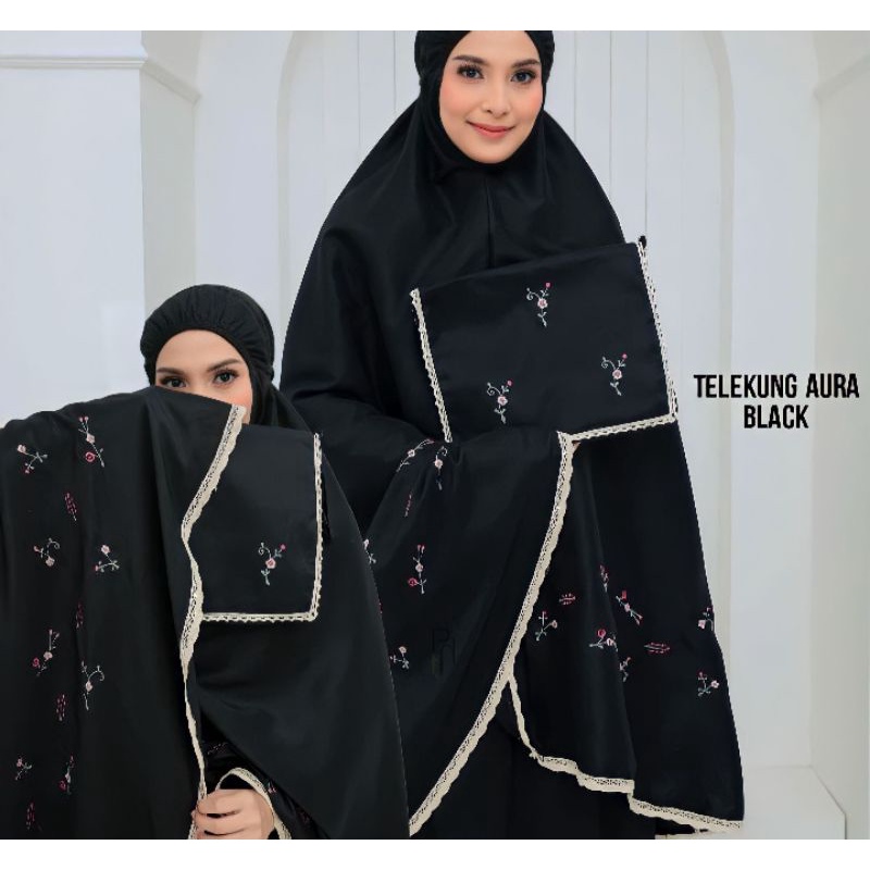 Mukena katun siti khodijah Bordir Free Tas (Bisa jadi sejadah) dewasa jumbo/mukena katun premium/mukena full set Tas sejadah premium