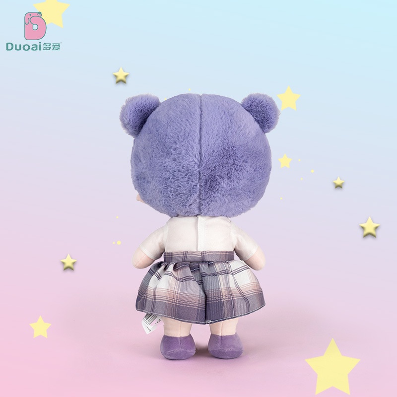Boneka plush Beruang Lucu Bahan Katun Lembut Untuk Hadiah Ulang Tahun