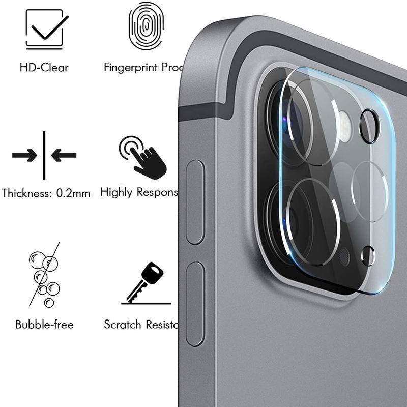 1-3pcs Pelindung Lensa Kamera Tempered Glass Untuk Apple iPad Pro 11 12.9 2018 2020 2021 2022 HD 10 Air 4 5 10.9 2022 Mini6 8.3