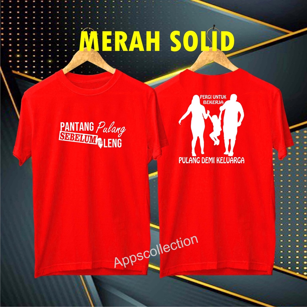 Cod/Promo Diskon Kaos DB Pergi Untuk Bekerja Pulang Kaos Terlaris Kualitas Terjamin/Kaos Murah/Kaos Cotton 30s/Kaos katun/Pakaian Pria pakaian Wanita/Kaos Distro Pria/Kaos Pakaian Pria Dan Pakaian Wanita/Kaos Kata2 Lucu/Kaos Viral/Kaos Promo/Best Seller