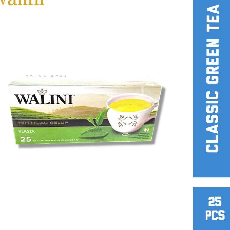 

Hot Sale--WALINI Teh Celup Hijau Klasik 25'S Green Tea