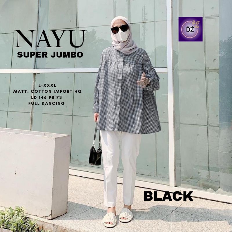 (BISA COD) NAYU BLOUSE  WANITA TERBARU