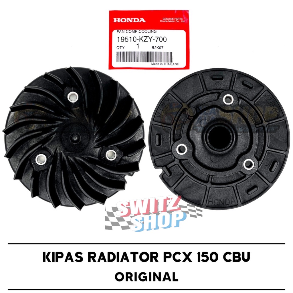 Jual Fan Comp Cooling Kipas Radiator Honda PCX 150 CBU Vario 125 150 Original HONDA THAILAND