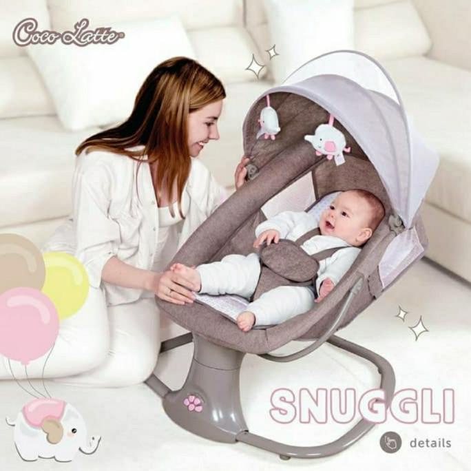 Cocolatte Snuggli Swing / Ayunan Bayi Rocker Bouncer