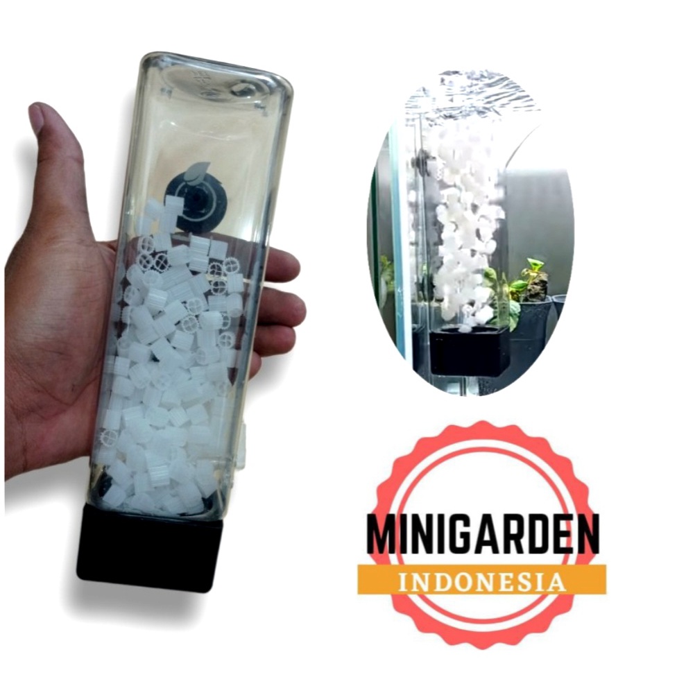 PAKET LENGKAP MOVING BED FILTER KALDNESS filter biologis aquarium DIY