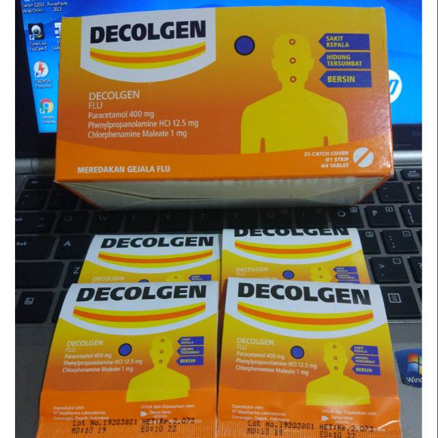 Decolgen Isi 4 Tablet - Obat Batuk Dan Flu