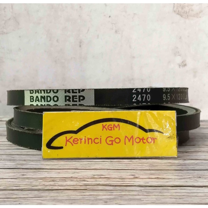 BANDO VAN BELT REP-2470 V BELT TALI KIPAS REP2470 FAN BELT BENANG