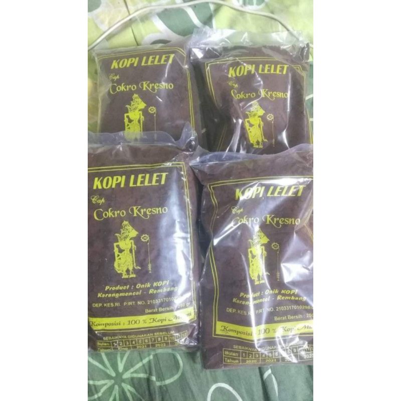 [KOPI LELET KHAS LASEM REMBANG] BY CAP COKRO KRESNO 250gr