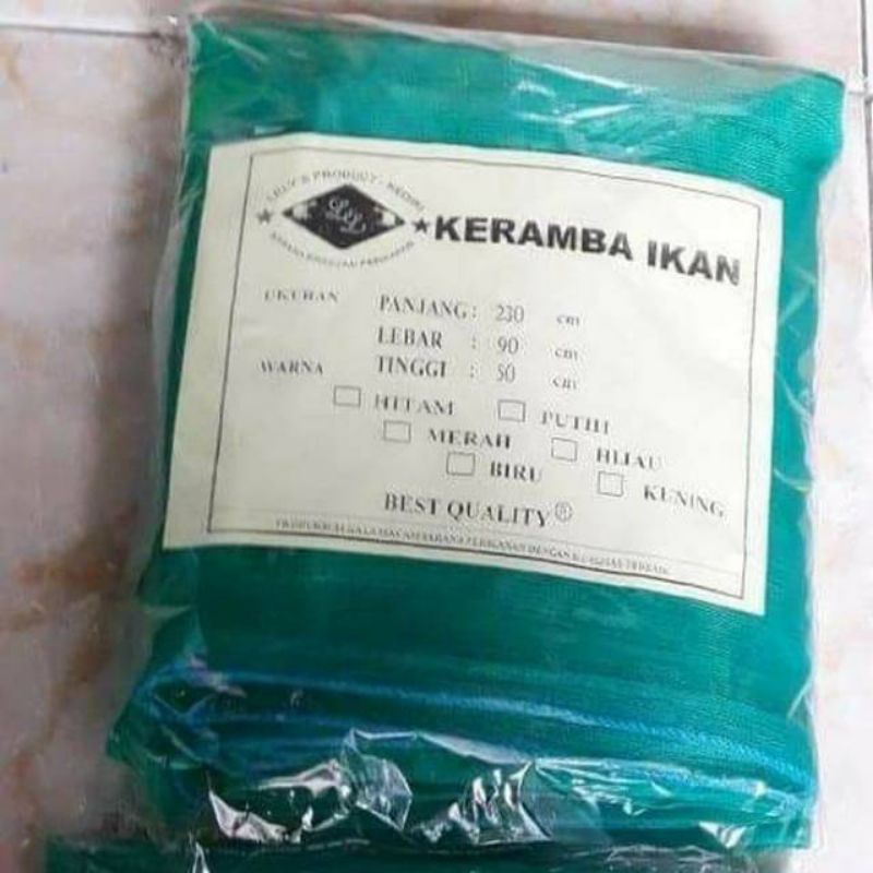 keramba ikan, keramba benih ikan, hapa