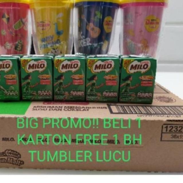 

Quality Control✅Milo UHT 110ml Free Botol Minum Milo|KD9