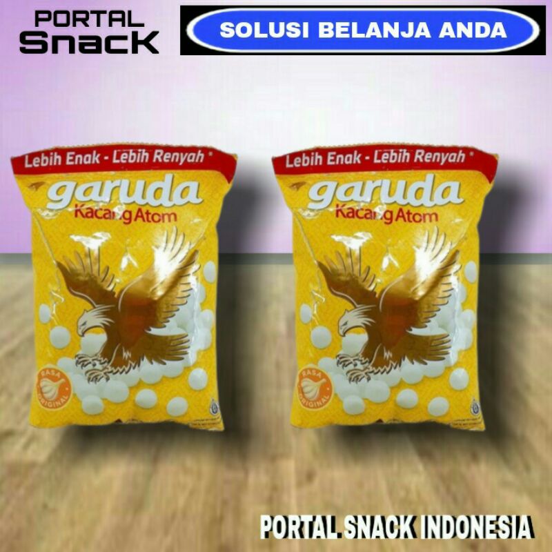 

GARUDA Kacang atom original 1 pack isi 10 x 50gr