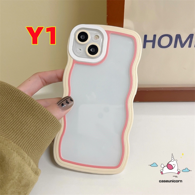 Soft Case Transparan Warna Macaron Untuk Samsung A12 A32 A13 A50 A50s A30s A52 A52s A23 A03 A03s A02s M12