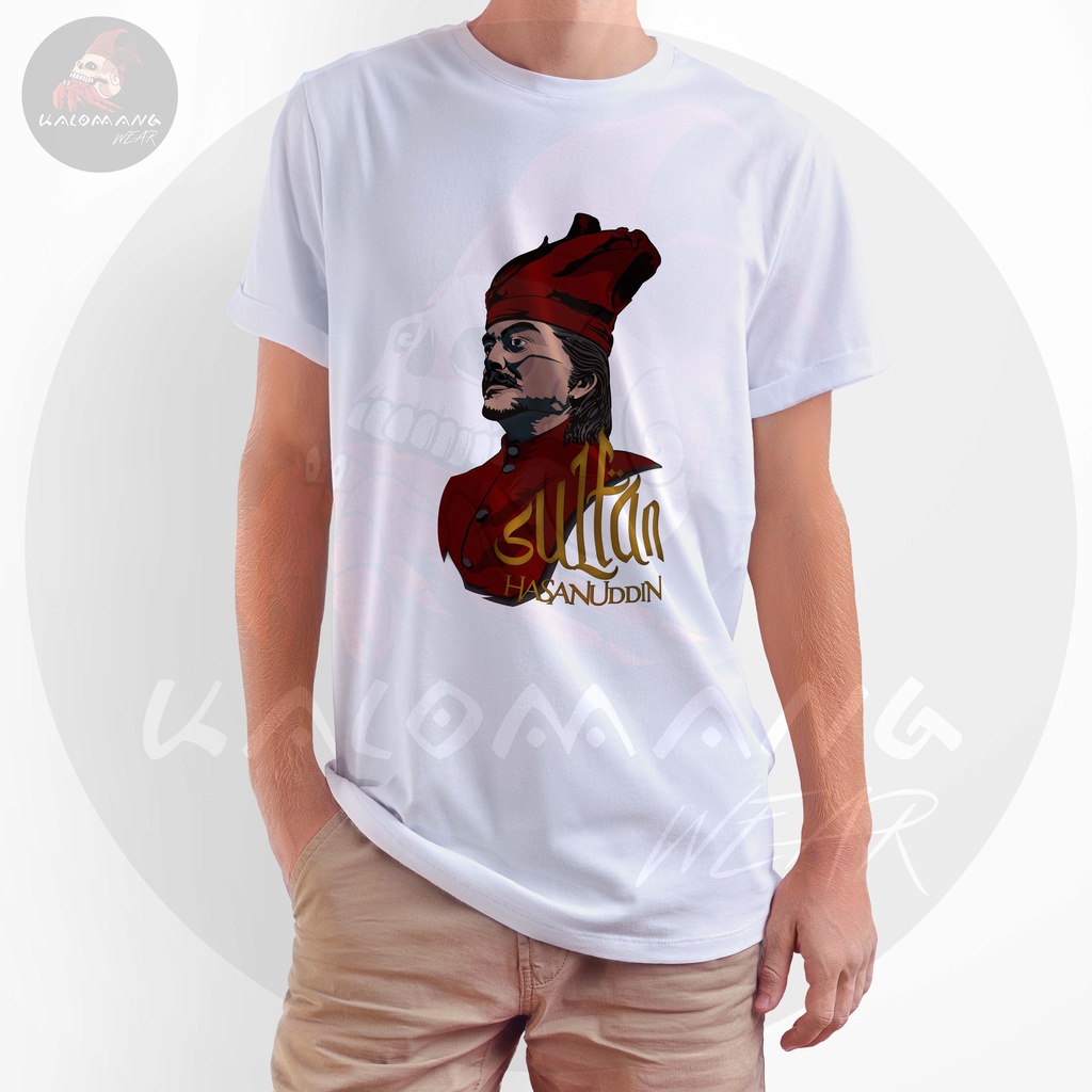 Kalomang Wear Kaos pria makassar sultan hasanuddin