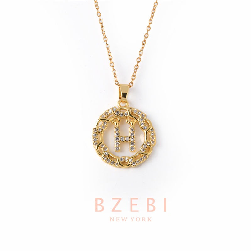 Kalung Emas 18k Bahan Titanium Steel 1105n Anti Karat Untuk Wanita