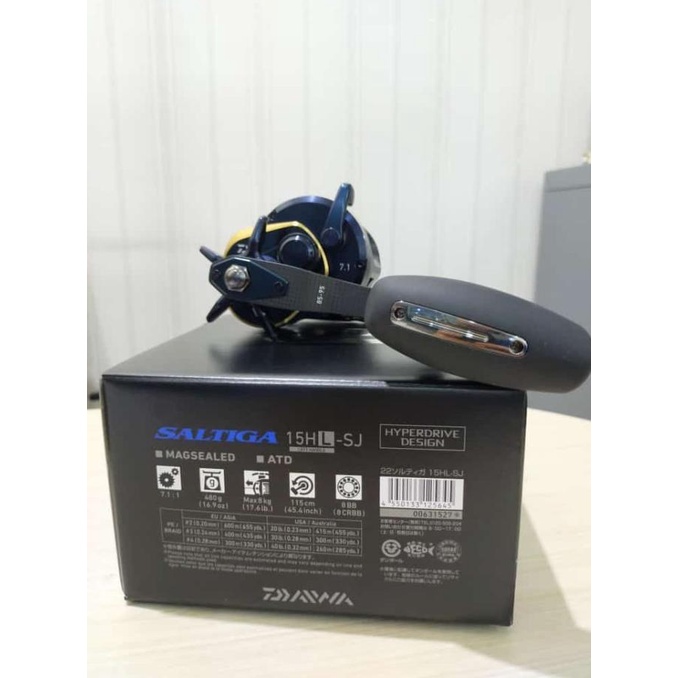 Reel Saltwater Daiwa Saltiga 15H L-SJ