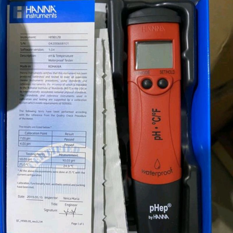 PH Hanna HI98128 PH Meter Hanna