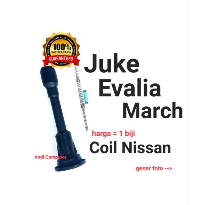 Karet Pelindung Koil Coil Mobil Nissan Selongsong Juke Evalia March