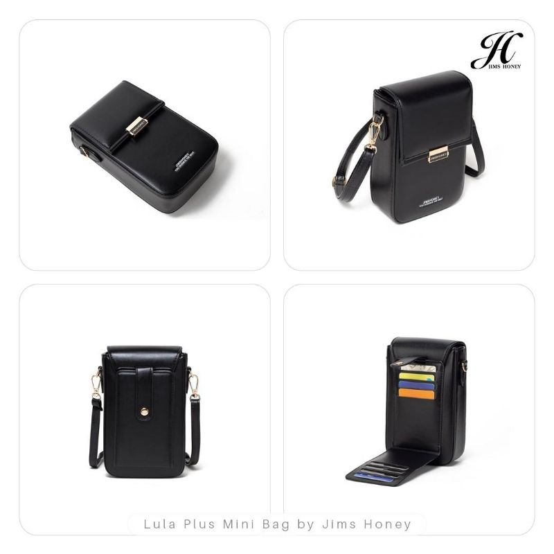 LULA MINI BAG JIMS HONEY ORI TAS SELEMPANG WANITA 2IN1 FASHION CEWEK KOREA IMPOR TAS HP DOMPET KARTU