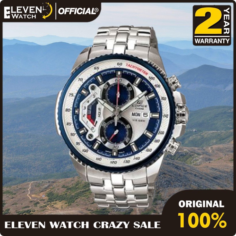 [Promo] JAM TANGAN CASIO EDIFICE EF-558D-2AV / EF558D-2AV  Garansi 2 Tahun [COD][100% Authentic]