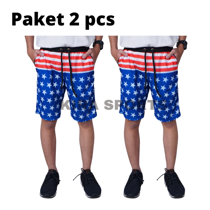 Celana Pendek Casual Pria Dewasa Santai Selutut GKS043