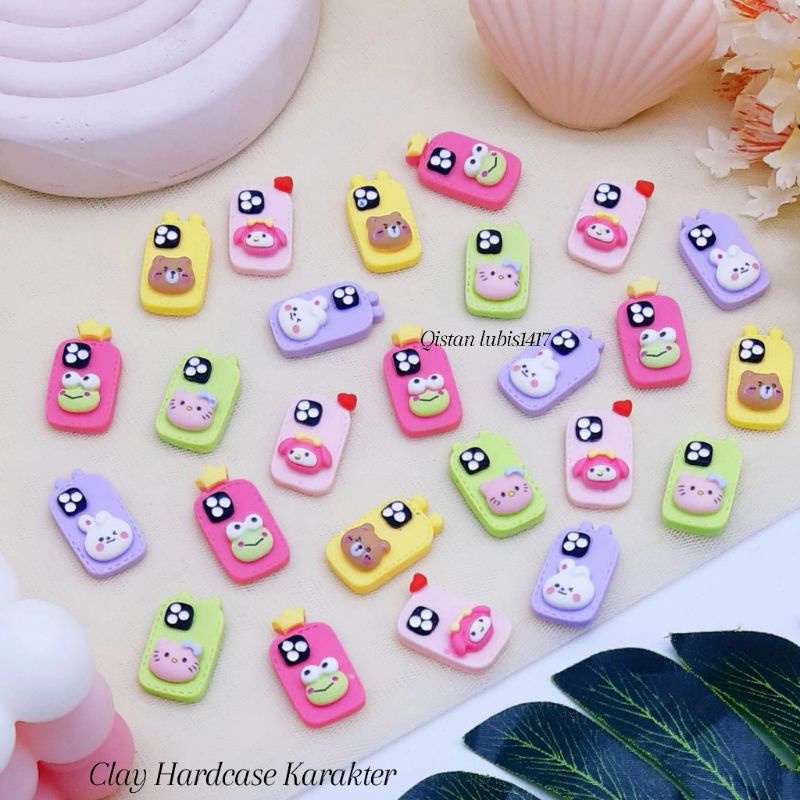 Clay Hardcase Karakter|Clay Hardcase lucu|Resin Hardcase