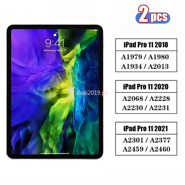 (2 Pak) Pelindung Layar Matte Anti Silau Untuk iPad Pro 11 2018 2020 2021